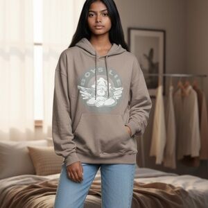 Boys Lie Tan Blindsided Hoodie, Oversized, New with Tags